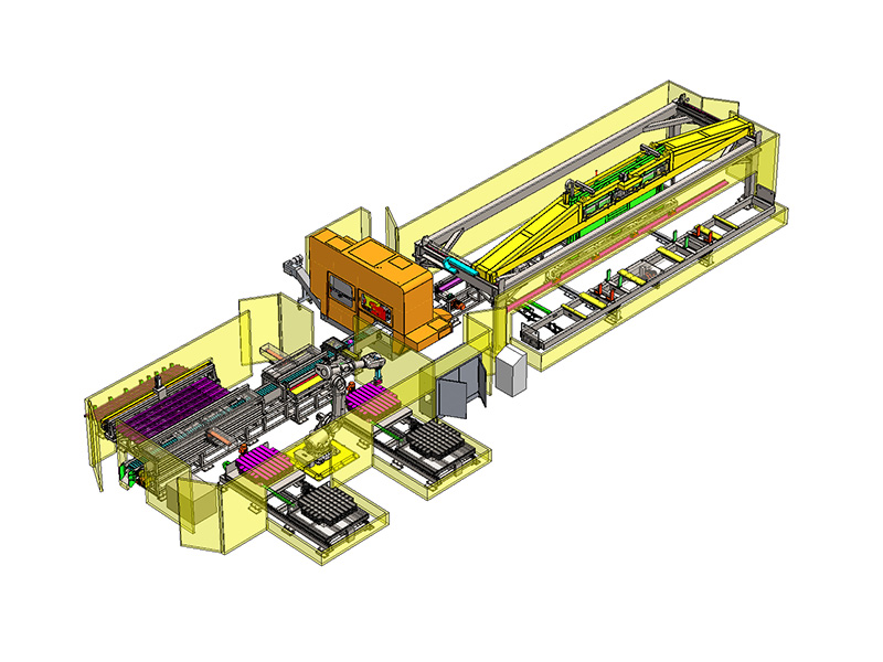 Intelligent Storage Blanking Production Line