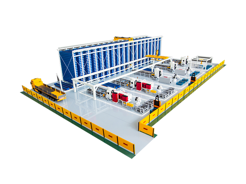 Intelligent Storage Blanking Production Line