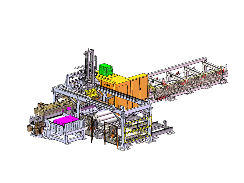 Intelligent Storage Blanking Production Line